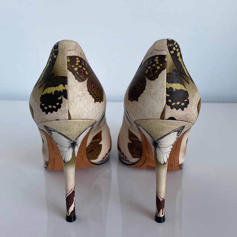 Givenchy Lia Butterfly Print Pumps size 6.5 - Picture 5 of 16